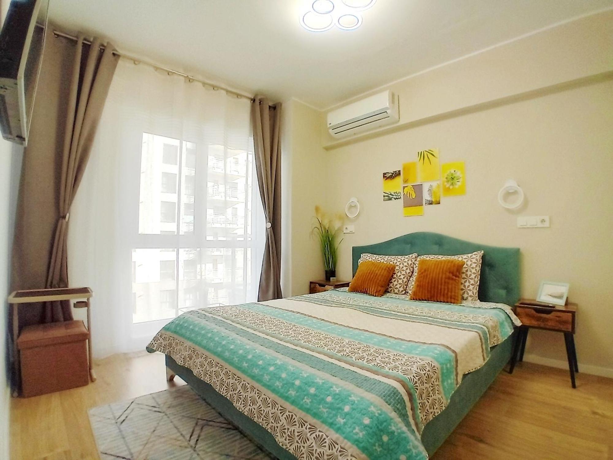Sunshine - New & Quiet 1Br Apt, Business Area, Close To Airport, Highway A3, Subway Bukarest Kültér fotó